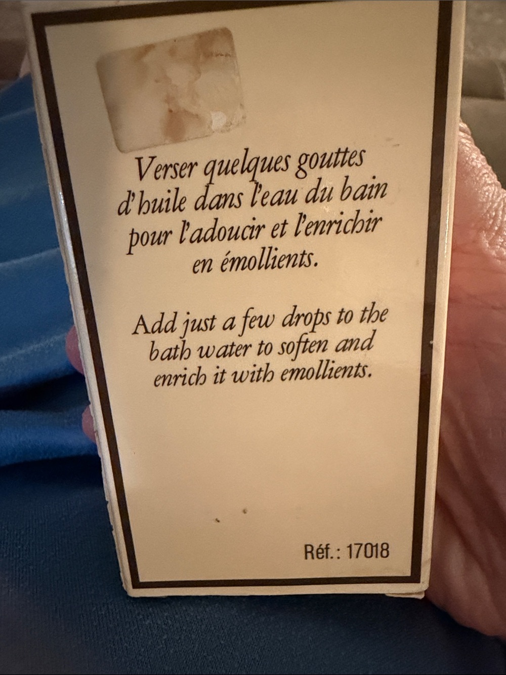 Yves Saint Laurent Y Perfumed Bath Oil, 50 ml Oil Formulation, MPN 17018 - Picture 4 of 6
